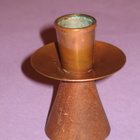 VANHA TEAK / KUPARI -KYNTTILÄNJALKA - pikkukuva 1