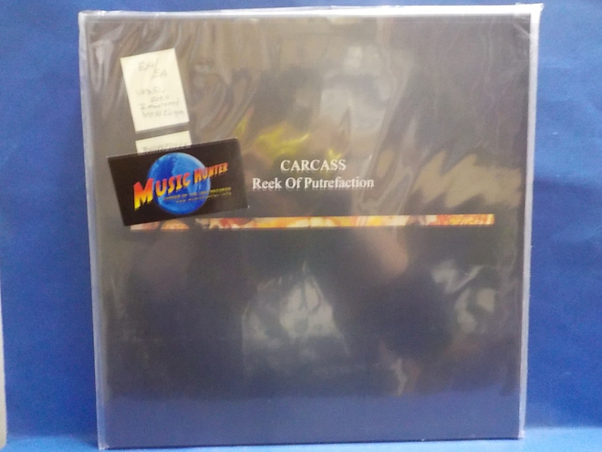 CARCASS - REEK OF PUTREFACTION EX+/EX+ UK&EU 2020 LP