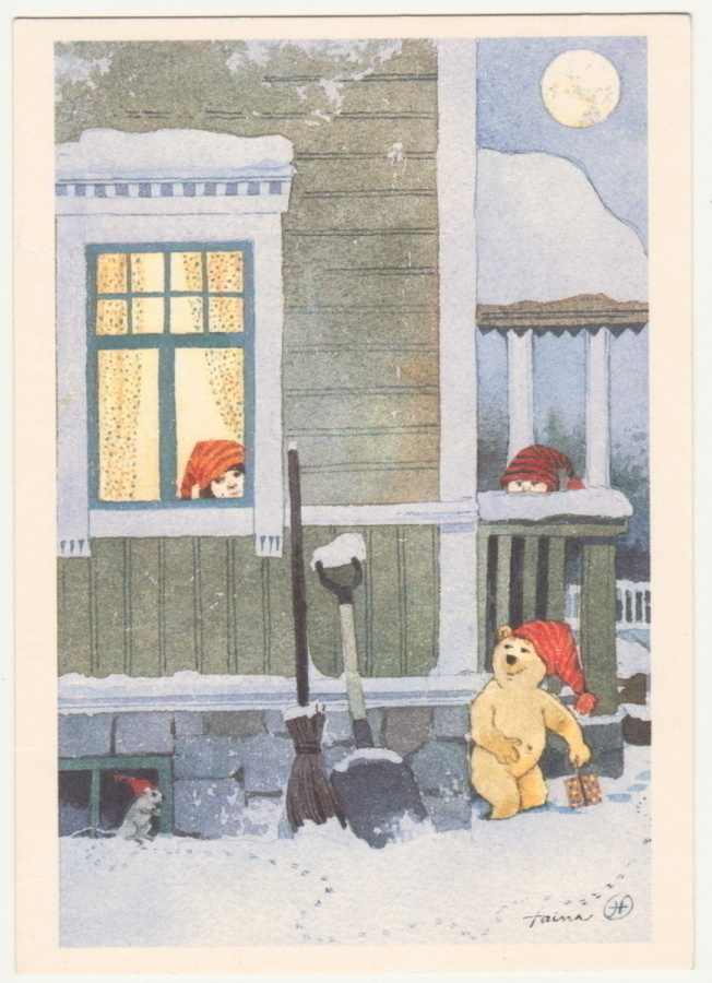 Hannu Taina : Nalle talon kulmalla