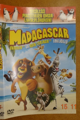 dvd, Madagascar [anime]