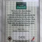 1995-96 Parkhurst Autograph Martin Brodeur /1500 - pikkukuva 2