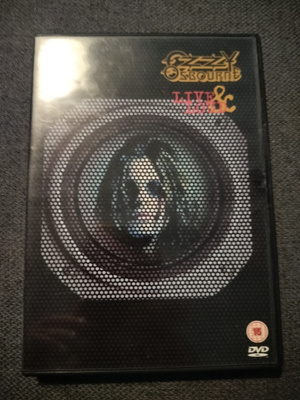 Ozzy Osbourne live & loud DVD