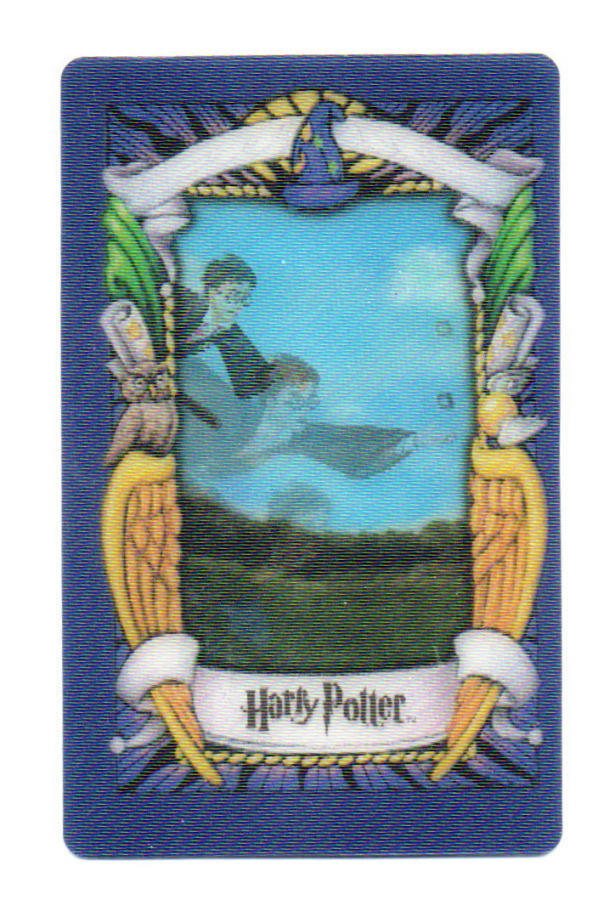 HARRY POTTER. Suklaarasian "Vaihtuvakuvainen" Keräilykuva