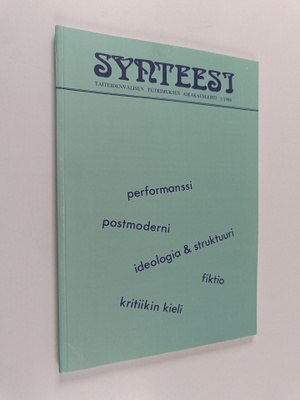 Synteesi 1/1986 : Taiteidenvälisen tutkimuksen aikakauslehti