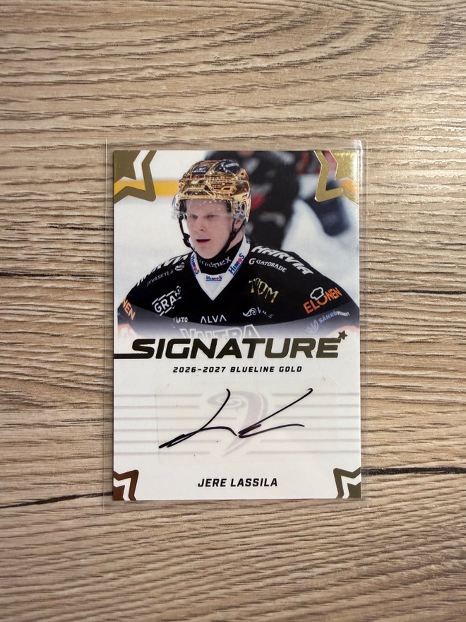 Blueline 26-27 Signature gold Lassila JYP