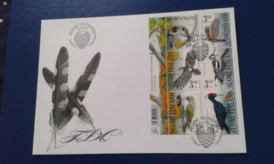 2001 tikkalintuja fdc