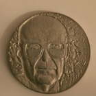 "10 mk 1975 Urho Kekkonen juhlaraha, hopeaa (muovitaskussa) - pikkukuva 1
