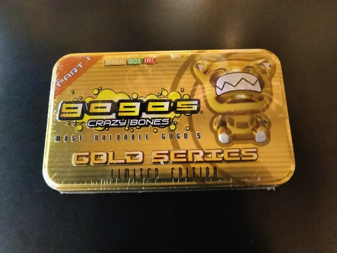 Gogo's Crazy Bones gold series Limited edition Part 1