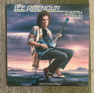 LEE RITENOUR: Earth Run (LP) 1986