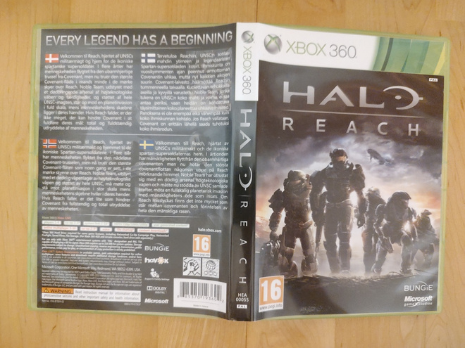 Halo: Reach Xbox 360