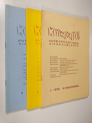 Kynnys 1-3/1976 : Antroposofinen aikakauslehti