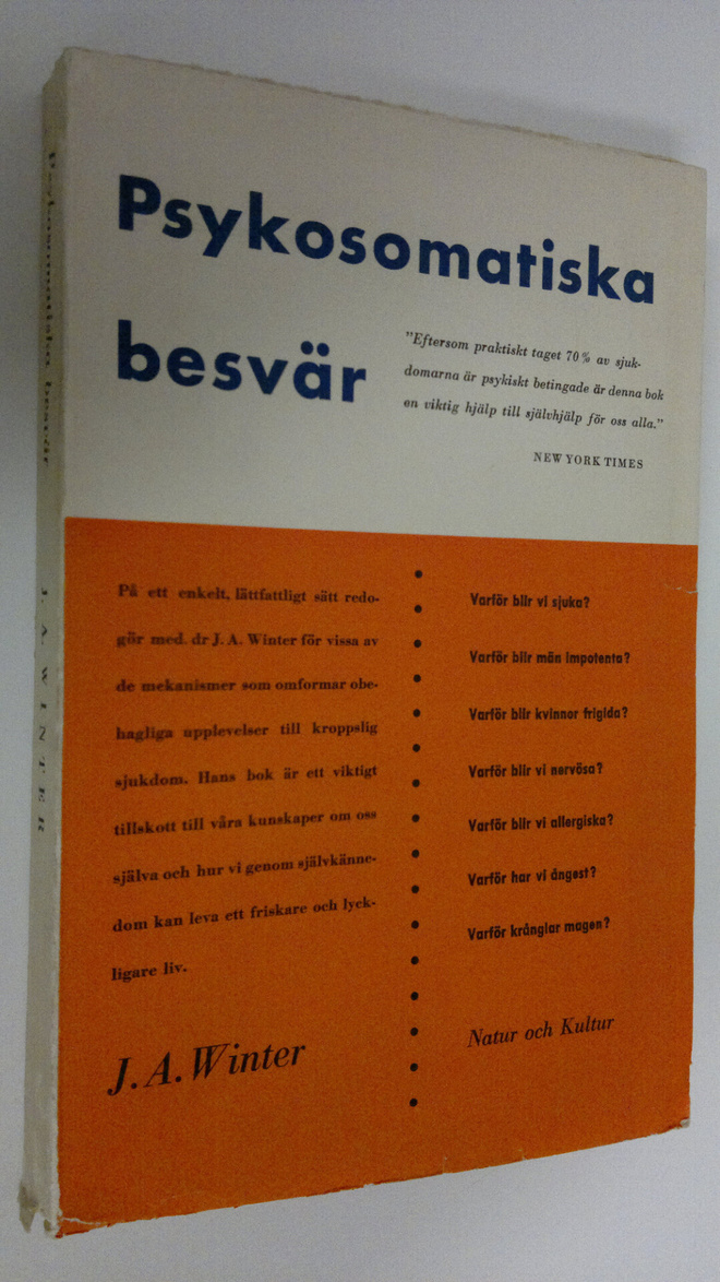 J. A. Winter : Psykosomatiska besvär