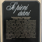 Eila Pennanen: Se pieni ääni : novelleja (1.p.) - pikkukuva 2