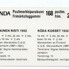 Purkkakuva Panda POSTIMERKKIPURUKUMI Punainen Risti 1852 - pikkukuva 2