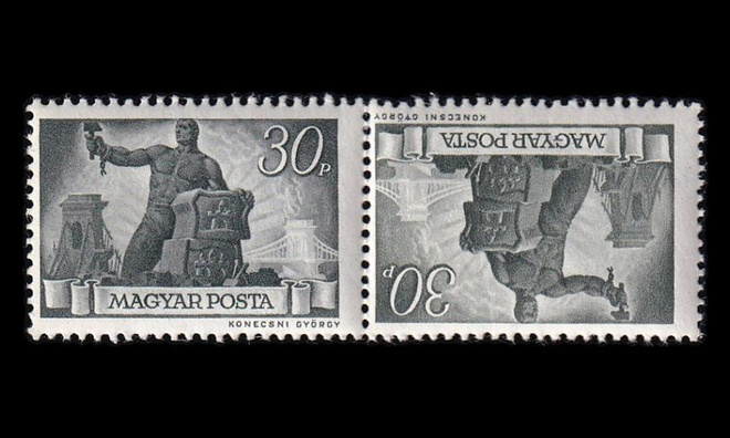 Unkari 824tb ** Jälleenrakentaminen 30 P tb (1945)