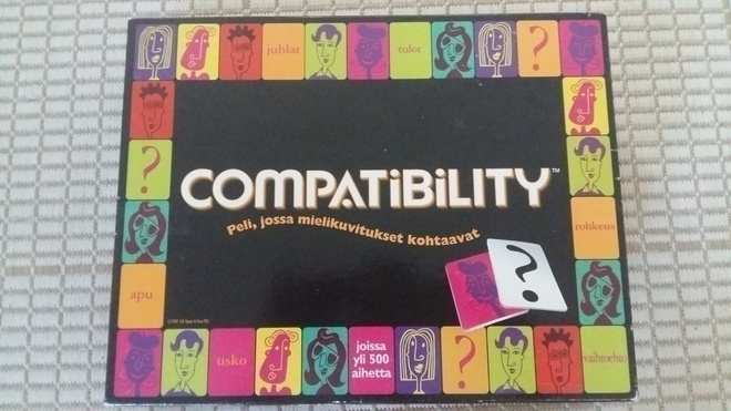Compatibility - lautapeli, hyväkuntoinen