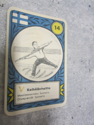KERÄILYKORTTI BERLIININ OLYMPIALAISTA 1936