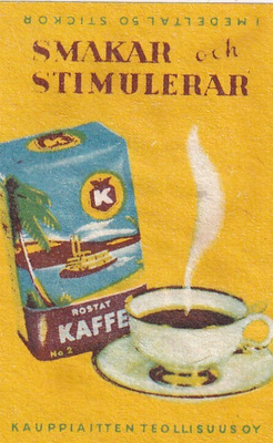 Smakar och stimulerat , Rostat Kaffe , s75