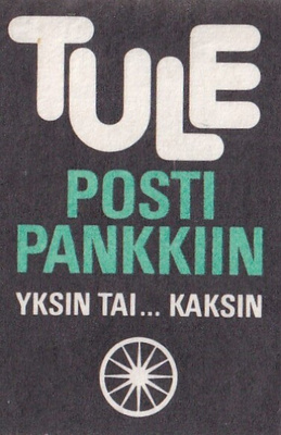Tule Postipankkiin, Yksin tai kaksin   ,  s64