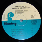 MARKKU JOHANSSON ~ Sympatiaa ~ LP - pikkukuva 3