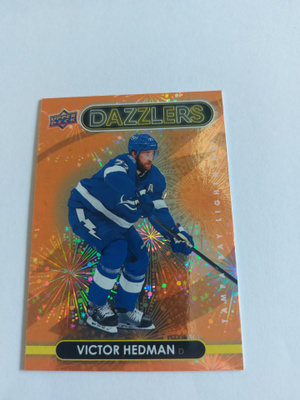 2021-22 Upper Deck Dazzlers Orange #DZ91 Victor Hedman