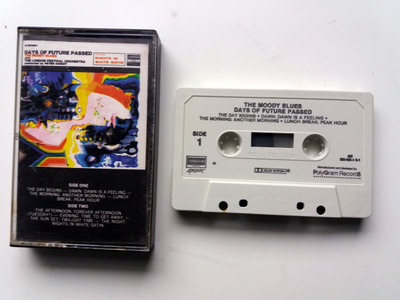 MOODY BLUES Days of Future Passed C-KASETTI