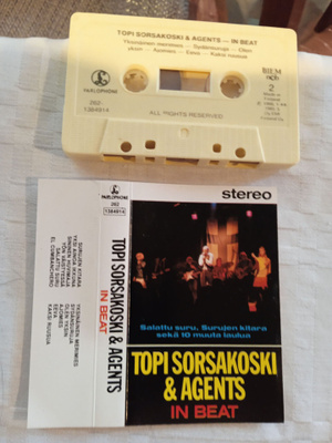 C- KASETTI: TOPI SORSAKOSKI & AGENTS : IN BEAT