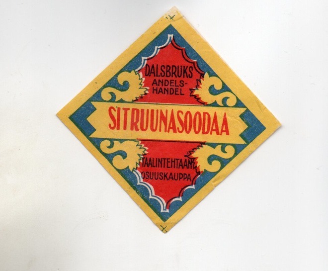 Taalintehtaan Osuuskauppa: sitruunasoodaa