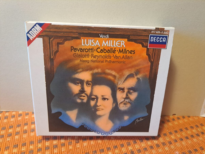 Verdi:Luisa Miller-Caballe,Pavarotti,Peter Maag 2CDBox