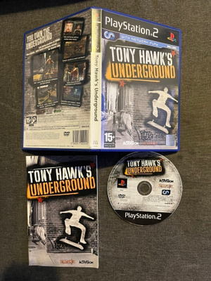 Tony Hawk's Underground PS2 (Suomijulkaisu)