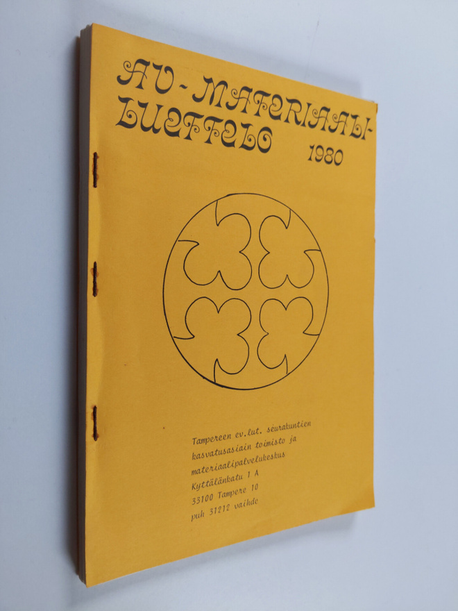 av-materiaaliluettelo 1980