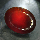 Suuri läpikuultava granaatti 110.90 ct XXXL tumma mansikka - pikkukuva 2