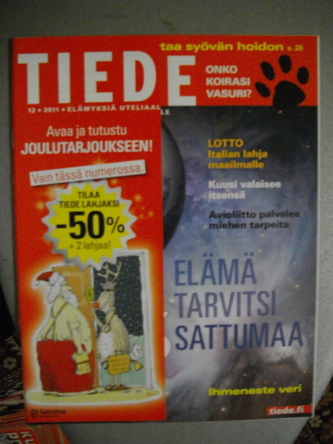 Tiede lehti Nro 12/2011 (17.3)