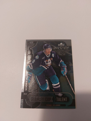 99-00 UD MVP SC Edition Stanley Cup Talent SC2 Teemu Selänne