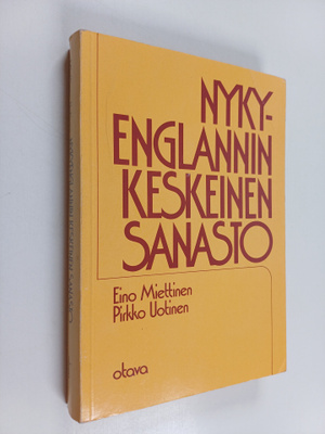 Eino Miettinen ym. : Nykyenglannin keskeinen sanasto
