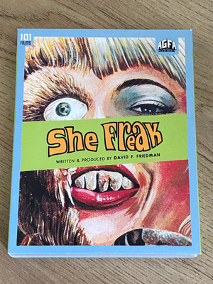 SHE FREAK - BLU-RAY - SLIPCOVER - AGFA - 101 FILMS