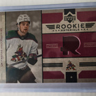 Matias Maccelli 2022-23 UD Series 2 Rookie Materials - pikkukuva 1