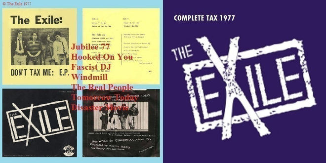 THE EXILE complete tax 1977 ..scotland classic