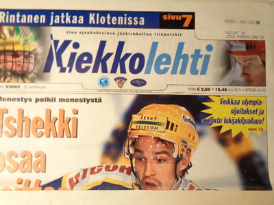 Kiekkolehti Nro 3/2002 (14.12)