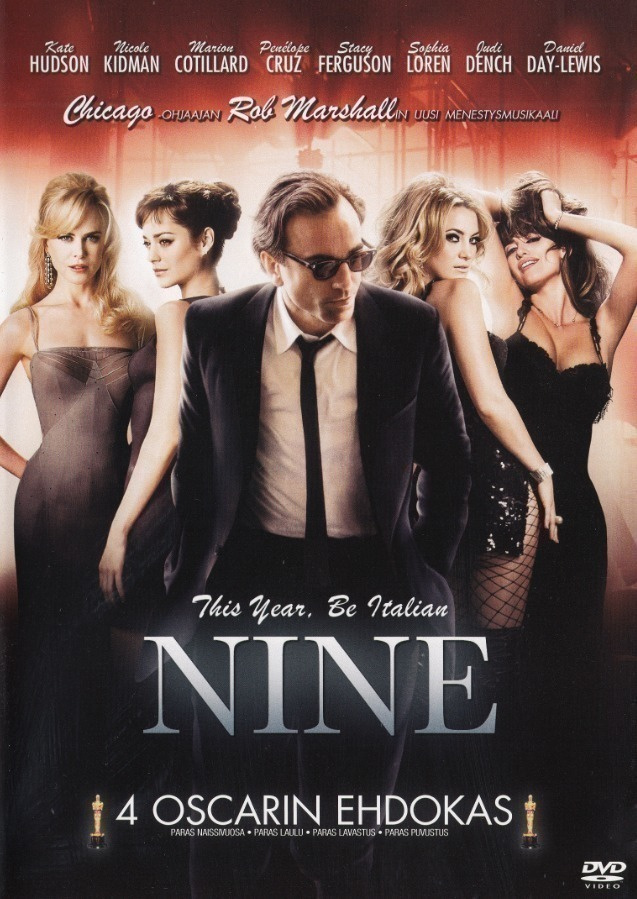 Nine (2010) Kate Hudson, Penélope Cruz, Nicole Kidman
