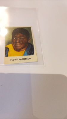 Rare ruotsi -58 nyrkkeily Patterson!