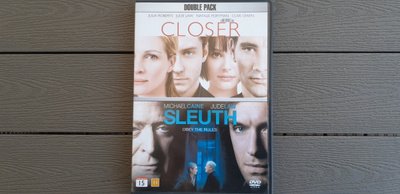 DVD: Closer + Sleuth - Double Pack 2xDVD (2004-2007)