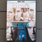 DVD: Closer + Sleuth - Double Pack 2xDVD (2004-2007) - pikkukuva 1