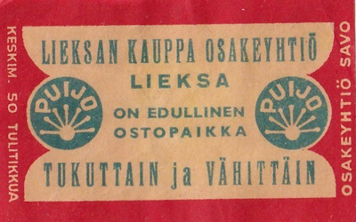 Lieksa, Lieksan Kauppa Osakeyhtiö  b490