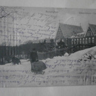 Helsinki, Diakonissalaitos, hevonen ja kelkka, 1915 + sens. - pikkukuva 1