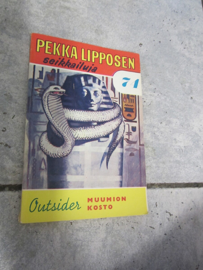 PEKKA LIPPOSEN SEIKKAILUJA 74 - MUUMION KOSTO ( erittäin hyv