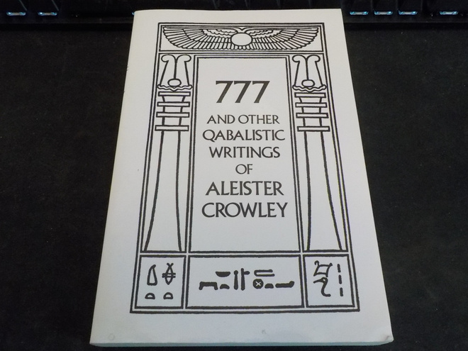 777 and other qabalistic writings of Aleister Crowley