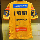 KPL Akseli Pitkänen Game Worn vieraspelipaita - pikkukuva 1
