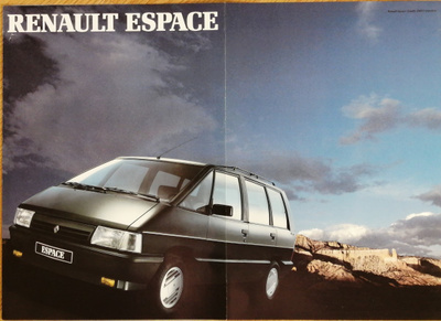 1988 Renault Espace esite - KUIN UUSI