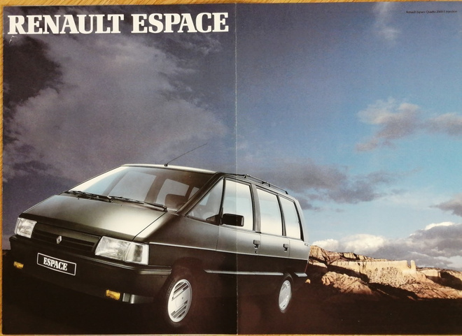 1988 Renault Espace esite - KUIN UUSI